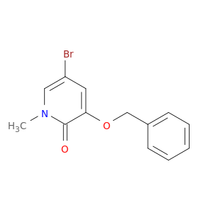 3-(苄氧基)-5-溴-1-甲基吡啶-2(1H)-酮