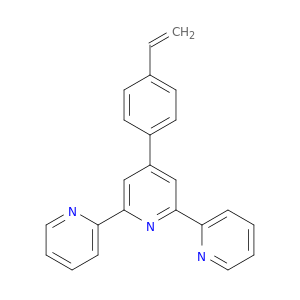 2,2':6',2''-Terpyridine, 4'-(4-ethenylphenyl)-
