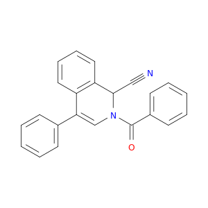 1-Isoquinolinecarbonitrile, 2-benzoyl-1,2-dihydro-4-phenyl-
