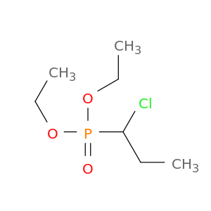 Phosphonic acid, (1-chloropropyl)-, diethyl ester