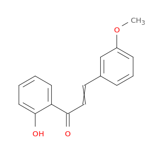 2-Propen-1-one,1-(2-hydroxyphenyl)-3-(3-methoxyphenyl)-