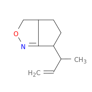 3H-Cyclopent[c]isoxazole, 3a,4,5,6-tetrahydro-6-(1-methyl-2-propenyl)-