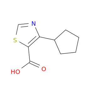 4-cyclopentyl-1,3-thiazole-5-carboxylic acid