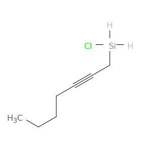Silane, chloro-1-hexynylmethyl-
