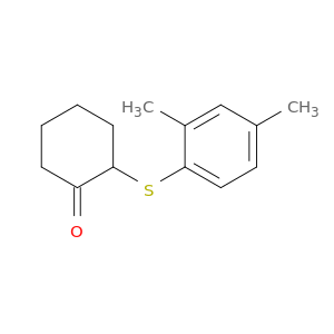 Cyclohexanone, 2-[(2,4-dimethylphenyl)thio]-