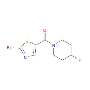 (2-Bromothiazol-5-yl)(4-fluoropiperidin-1-yl)methanone