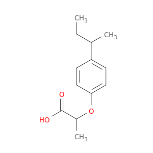 Propanoic acid,2-[4-(1-methylpropyl)phenoxy]-