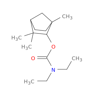 1,3,3-trimethylbicyclo[2.2.1]hept-2-yl diethylcarbamate