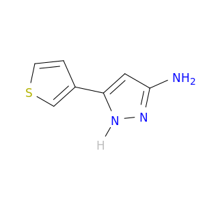 5-(Thiophen-3-yl)-1H-pyrazol-3-amine