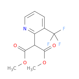 Dimethyl 2-(3-(trifluoromethyl)pyridin-2-yl)malonate