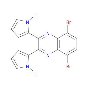 Quinoxaline, 5,8-dibromo-2,3-di-1H-pyrrol-2-yl-
