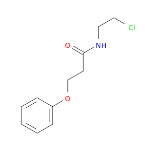 Propanamide, N-(2-chloroethyl)-3-phenoxy-