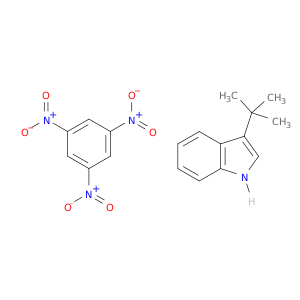1H-Indole, 3-(1,1-dimethylethyl)-, compd. with 1,3,5-trinitrobenzene(1:1)