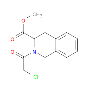 Methyl 2-(2-Chloroacetyl)-1,2,3,4-tetrahydroisoquinoline-3-carboxylate