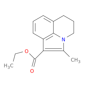 4h-pyrrolo[3,2,1-ij]quinoline-1-carboxylic acid, 5,6-dihydro-2-methyl-, ethyl ester