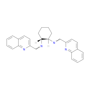 1,2-Cyclohexanediamine, N,N'-bis(2-quinolinylmethylene)-, (1R,2R)-