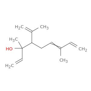 1,6,8-Nonatrien-3-ol, 3,7-dimethyl-4-(1-methylethenyl)-