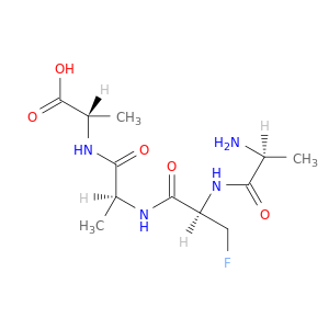 L-Alanine, N-[N-(N-L-alanyl-3-fluoro-L-alanyl)-L-alanyl]-