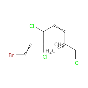 1,3,7-Octatriene,8-bromo-5,6-dichloro-2-(chloromethyl)-, [R*,R*-(E,E)]-(+)- (9CI)
