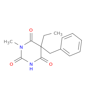 2,4,6(1H,3H,5H)-Pyrimidinetrione, 5-ethyl-1-methyl-5-(phenylmethyl)-