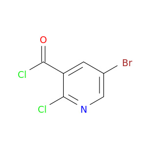 3-Pyridinecarbonylchloride, 5-bromo-2-chloro-