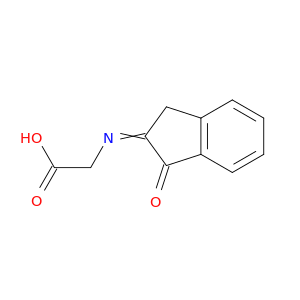 Glycine, N-(1,3-dihydro-1-oxo-2H-inden-2-ylidene)-