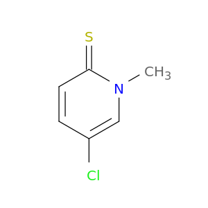 2(1H)-Pyridinethione, 5-chloro-1-methyl-