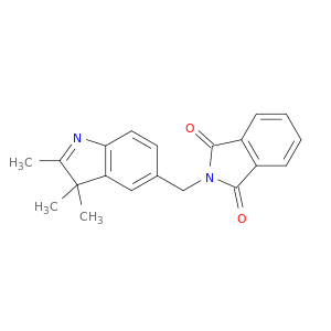 1H-Isoindole-1,3(2H)-dione, 2-[(2,3,3-trimethyl-3H-indol-5-yl)methyl]-