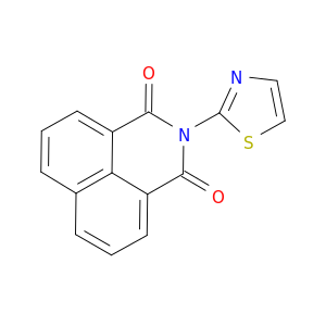 1H-Benz[de]isoquinoline-1,3(2H)-dione,2-(2-thiazolyl)-