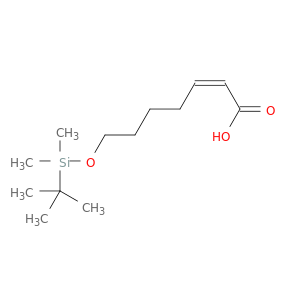2-Heptenoic acid, 7-[[(1,1-dimethylethyl)dimethylsilyl]oxy]-, (2Z)-