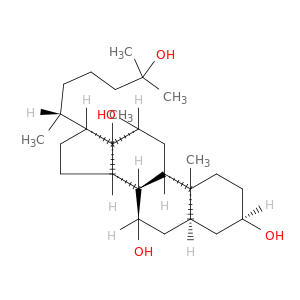 5β-胆甾烷-3α,7α,12α,25-四螺旋