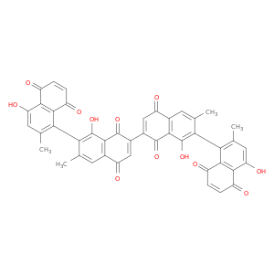 1',4,4'',8''-四氢吡咯-2,2'''',3',6''-四甲基[1,2'：7',2''：7',1'''-quaternaphthalene]-1'',4',5,5',5'',8,8,8',8''-octone