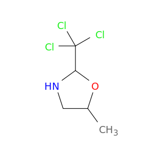 Oxazolidine, 5-methyl-2-(trichloromethyl)-