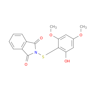1H-Isoindole-1,3(2H)-dione, 2-[(2-hydroxy-4,6-dimethoxyphenyl)thio]-
