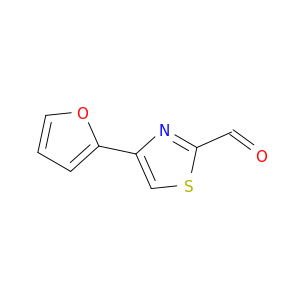 2-Thiazolecarboxaldehyde, 4-(2-furanyl)-