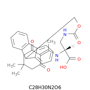 N-[1-(4,4-二甲基-2,6-二氧代环己基亚基)乙基]-3-[[芴甲氧羰基]氨基]-D-丙氨酸