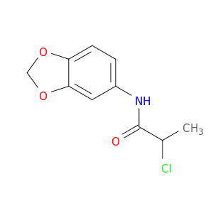 N-(2H-1,3-Benzodioxol-5-yl)-2-chloropropanamide