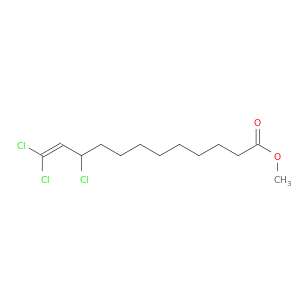 11-Dodecenoic acid, 10,12,12-trichloro-, methyl ester