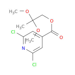 4-Pyridinecarboxylic acid, 2,6-dichloro-, 2,2-dimethoxypropyl ester