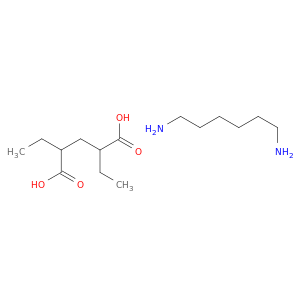 Pentanedioic acid, 2,4-diethyl-, compd. with 1,6-hexanediamine (1:1)