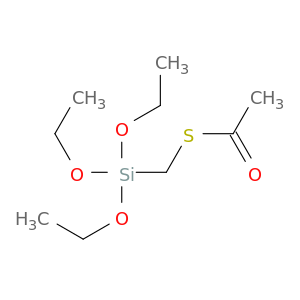 Ethanethioic acid, S-[(triethoxysilyl)methyl] ester