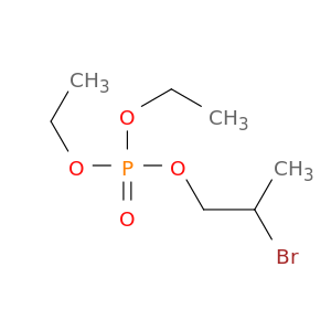 Phosphoric acid, 2-bromopropyl diethyl ester