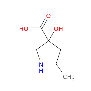 3-Pyrrolidinecarboxylicacid, 3-hydroxy-5-methyl-