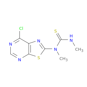 Thiourea,N-(7-chlorothiazolo[5,4-d]pyrimidin-2-yl)-N,N'-dimethyl-