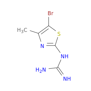 N-(5-溴-4-甲基-2-噻唑基)胍