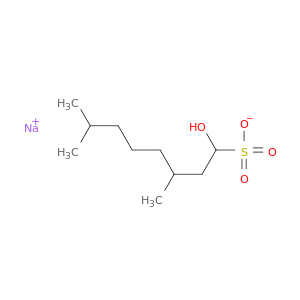 sodium 1-hydroxy-3,7-dimethyloctane-1-sulfonate