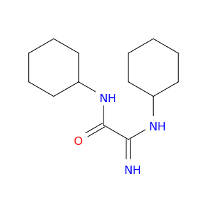Acetamide, N-cyclohexyl-2-(cyclohexylamino)-2-imino-