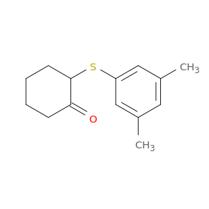 Cyclohexanone, 2-[(3,5-dimethylphenyl)thio]-