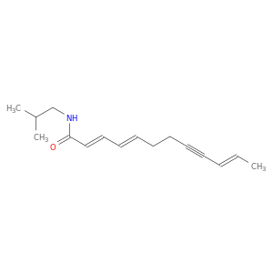 2,4,10-Dodecatrien-8-ynamide, N-(2-methylpropyl)-, (2E,4E,10E)-