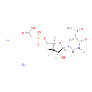 {[5-(5-ACETYL-6-AMINO-2-OXO-1,2,3,6-TETRAHYDRO-PYRIDIN-3-YL)-3,4-DIHYDROXY-TETRAHYDRO-FURAN-2-YLMETHOXY]-HYDROXY-PHOSPHORYL}-ACETIC ACID
